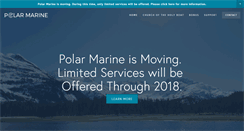 Desktop Screenshot of polarmarine.net