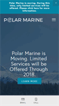 Mobile Screenshot of polarmarine.net