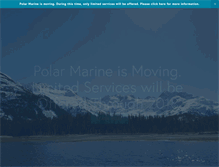 Tablet Screenshot of polarmarine.net